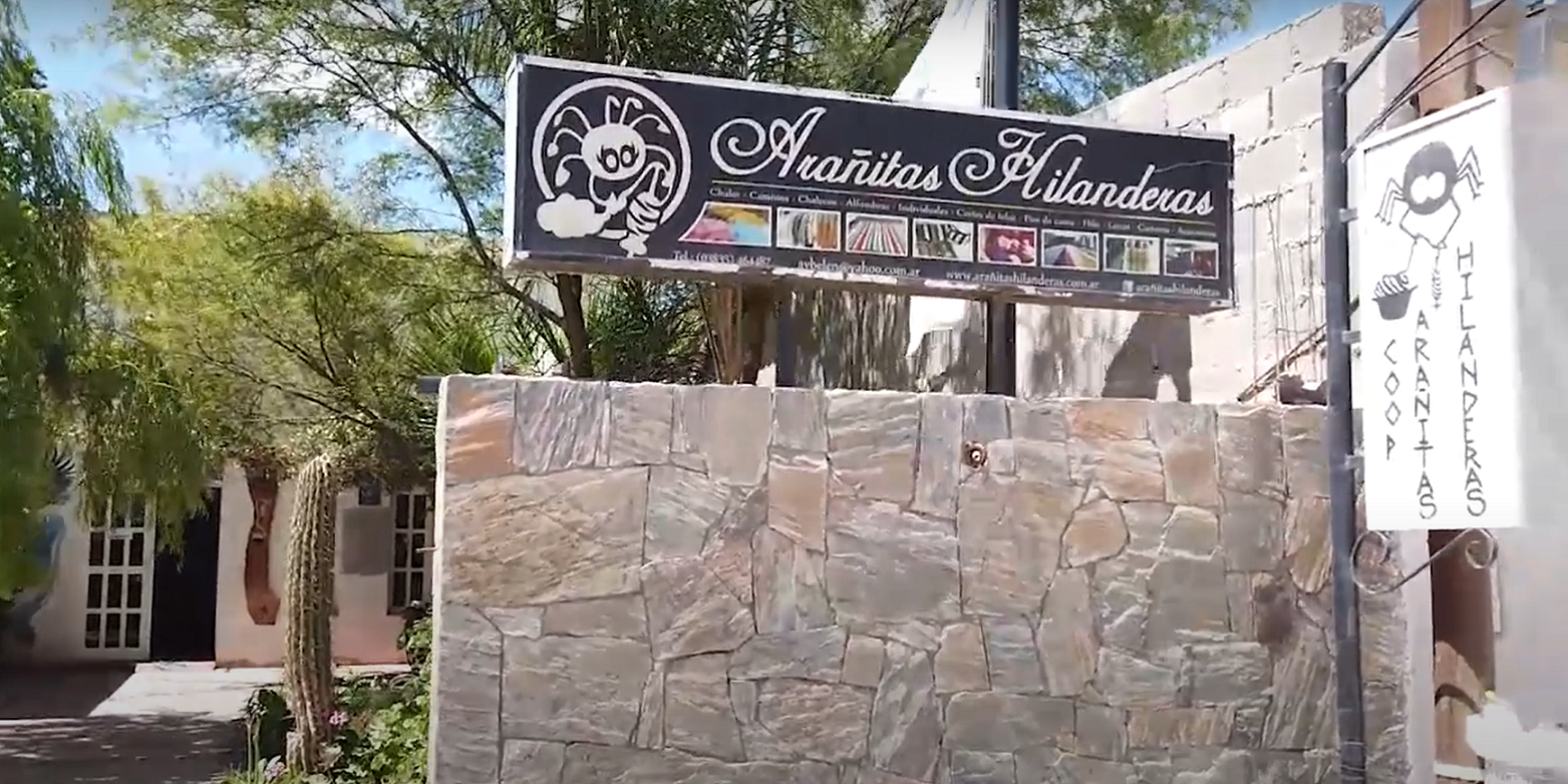 Cooperativa Arañitas Hilanderas en Belén, provincia de Catamarca.